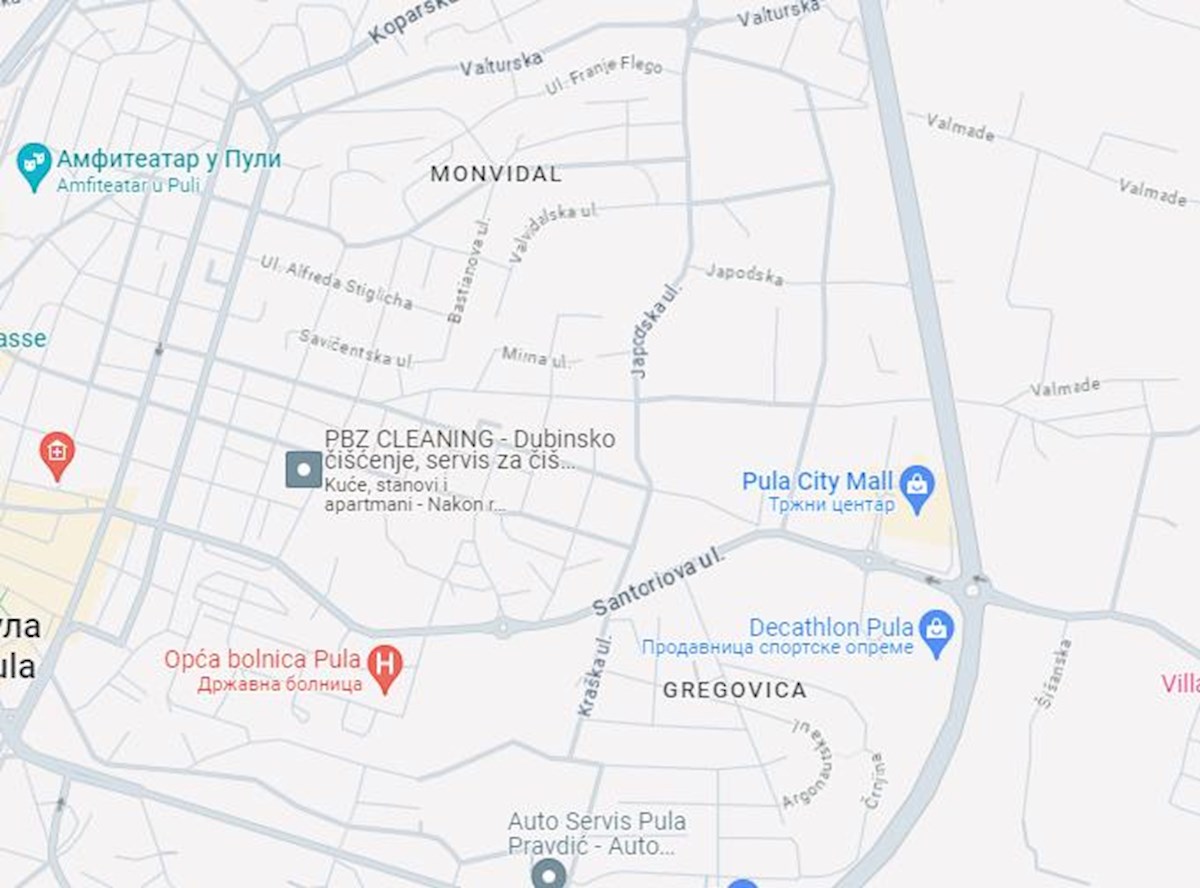 Veliko družinsko stanovanje v Pulju