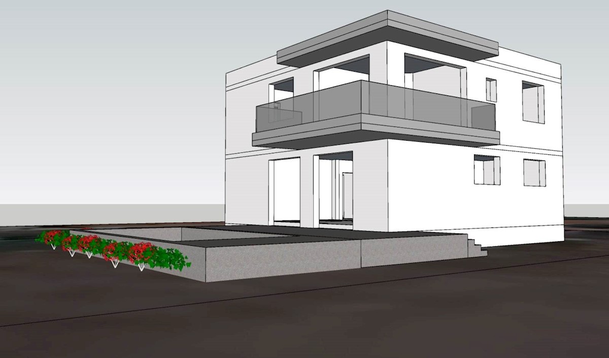 Vila v bližini Pule, 200m2, v gradnji