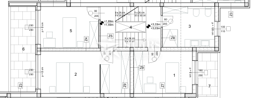 Kastav, Rubeši, vrstna hiša z garažo in pogledom na morje