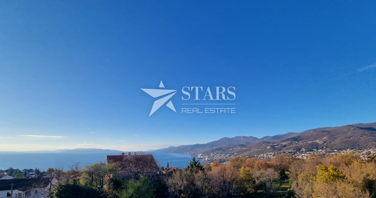 Kastav, Rubeši, vrstna hiša z garažo in pogledom na morje