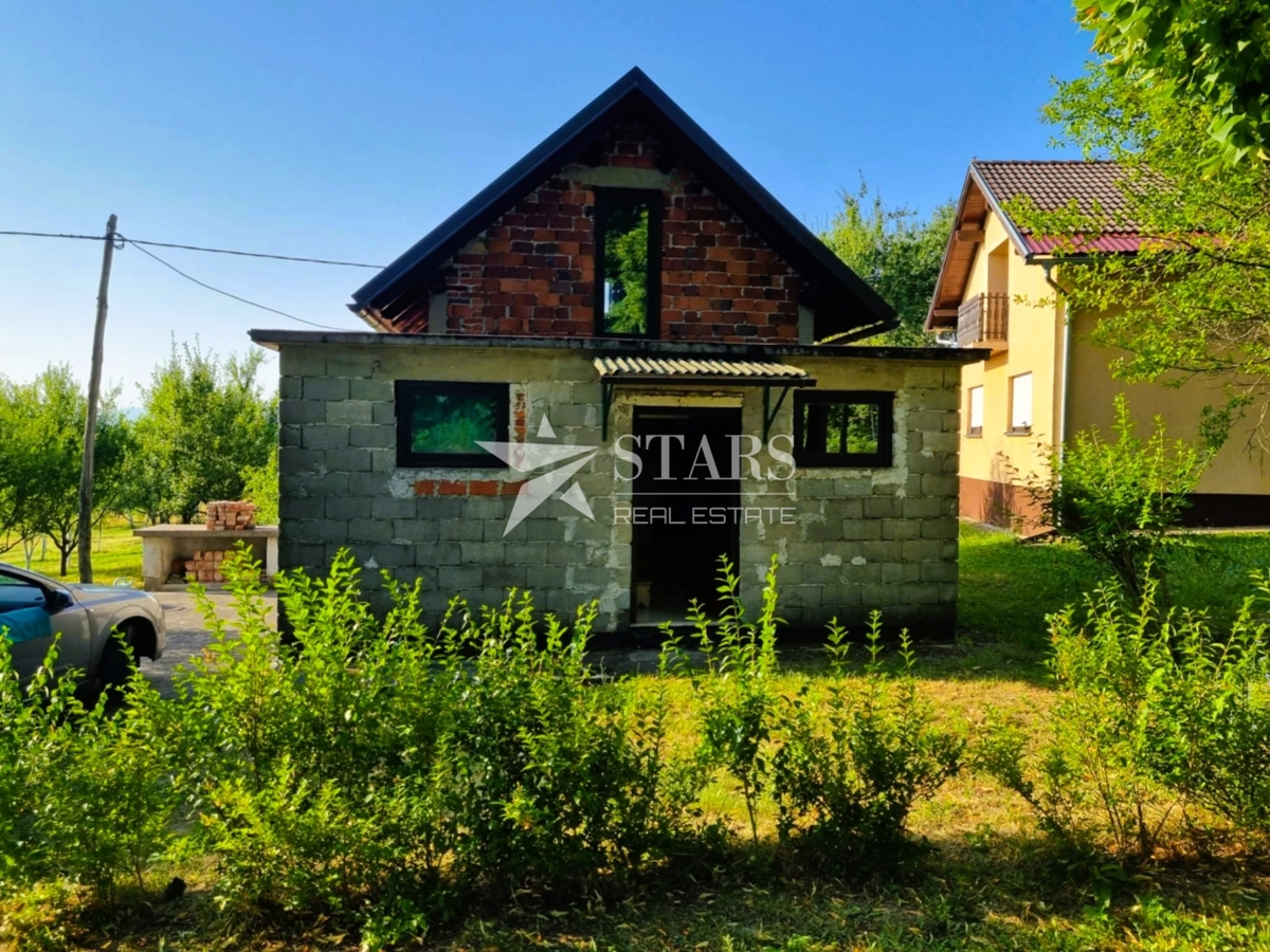 Josipdol - Počitniška hišica za počitnice v naravi, 42 m2