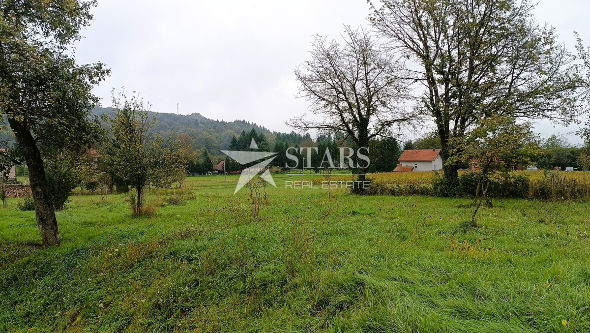 Josipdol - Two wooden houses with 4 apartments on a large plot of land