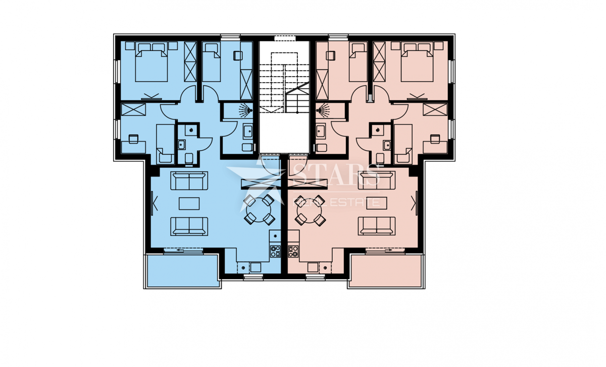 Stanovanje Viškovo, 76m2