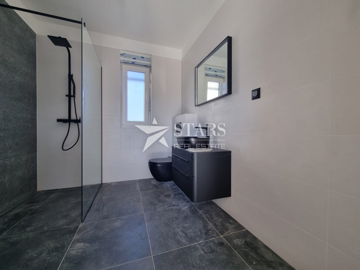 Otok Krk, Čižići, dvosobni apartma z dnevno sobo v novogradnji 