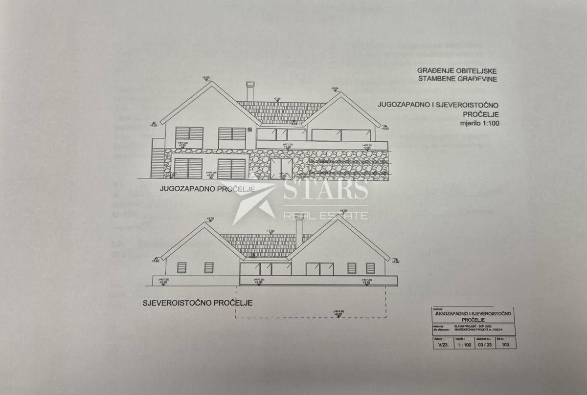 Gorski Kotar, Stari Laz – zemljišče z gradbenim dovoljenjem in projektom