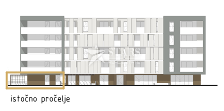 Rijeka, Zamet – Luksuzno 3-sobno stanovanje z dnevno sobo v pritličju