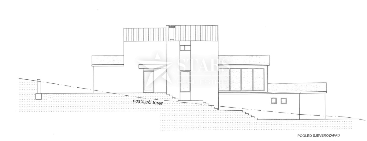 Gorski kotar, Stari Laz – Gradbena parcela s projektom 695 m2