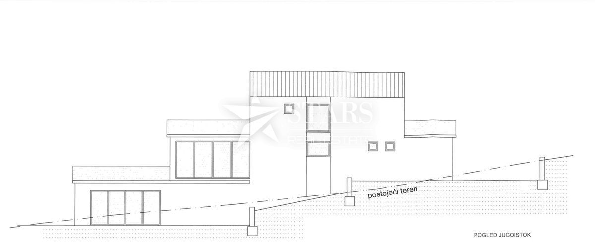 Gorski kotar, Stari Laz – Gradbena parcela s projektom 695 m2