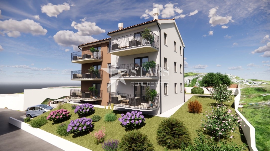 Viškovo, Kosi – 2 sobi + dnevna soba – 1. nadstropje – Novogradnja