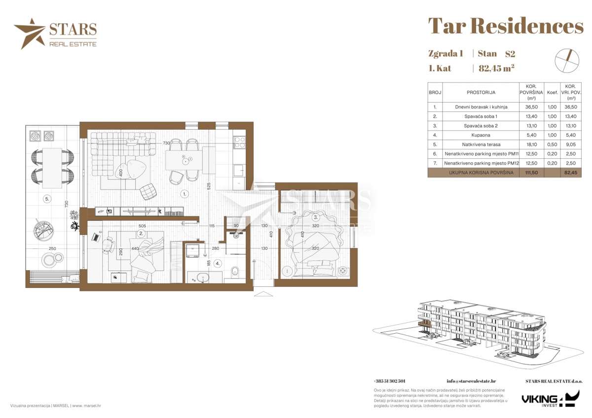 Stanovanje Tar, Tar-Vabriga, Pazinska