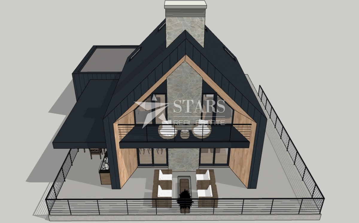 Gorski Kotar, Fužine - Gradbeno Zemljišče z Idejnim Projektom, 1741 m²