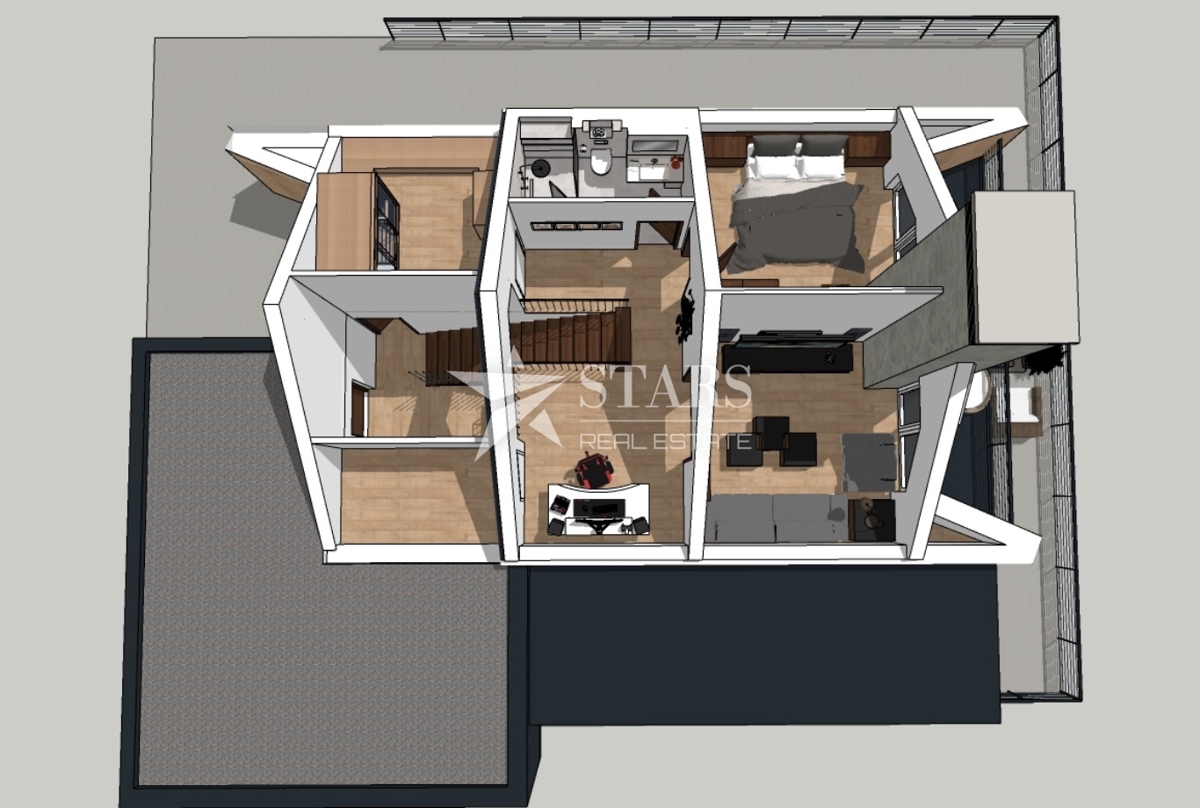 Gorski Kotar, Fužine - Gradbeno Zemljišče z Idejnim Projektom, 1741 m²