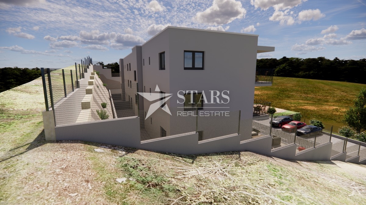 VIŠKOVO, DONJI JUGI – NOVA GRADNJA, stanovanje S12 2S+DS v drugem nadstropju