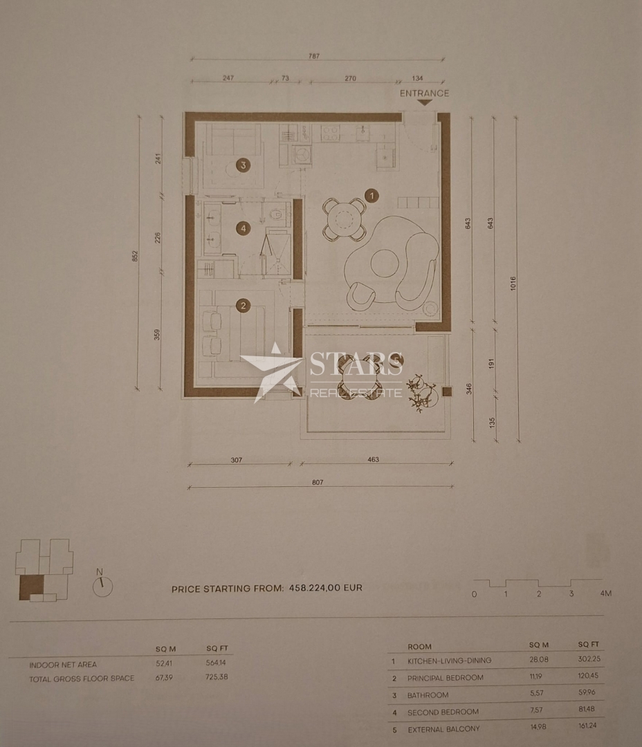 Stanovanje Novi Vinodolski, 67,39m2