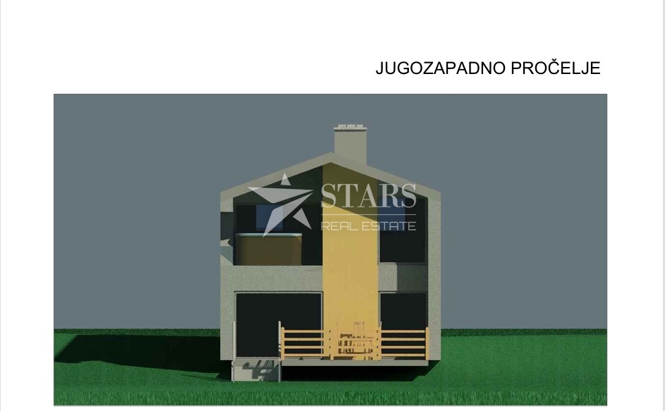  Gorski Kotar, Stari Laz – Gradbena parcela s projektom in gradbenim dovoljenjem