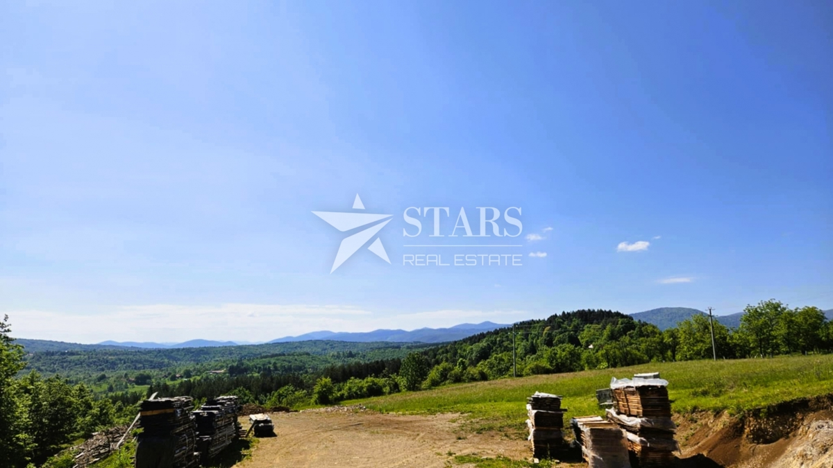 Josipdol - Privlačno zemljišče z razgledom – 2.767 m²