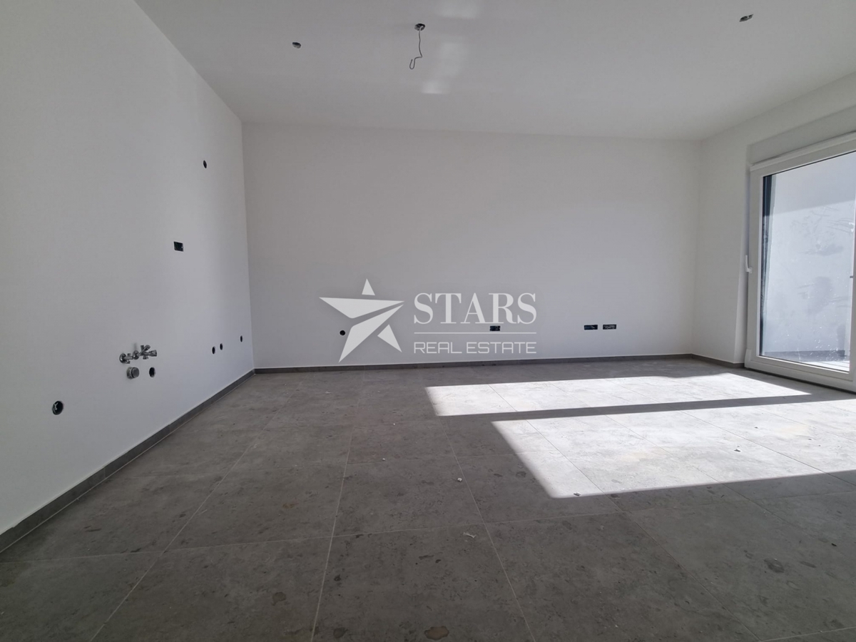 Otok Krk, Čižići, dvosobni apartma z dnevno sobo v novogradnji 