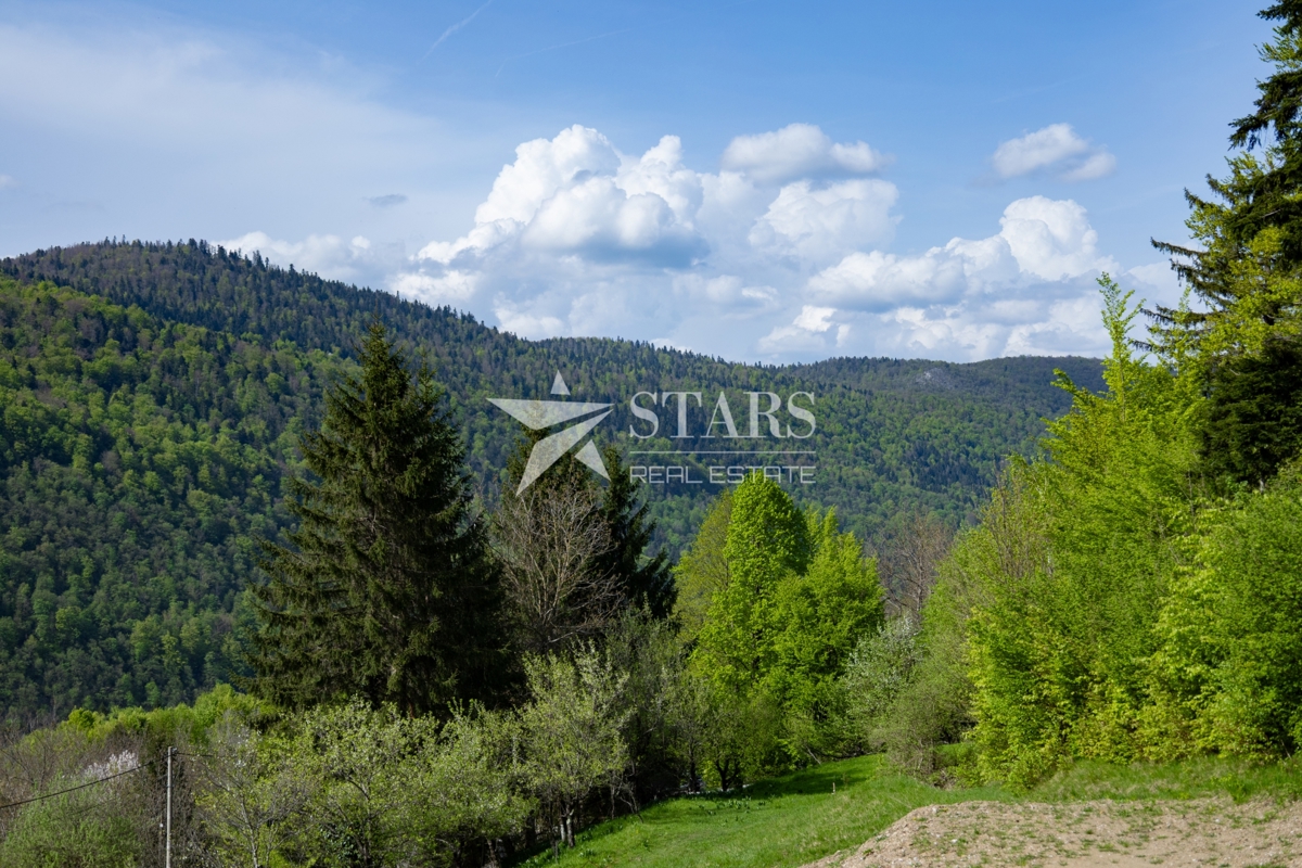 Gorski kotar, Delnice – Ekskluzivna gorska vila z bazenom in panoramskim razgledom