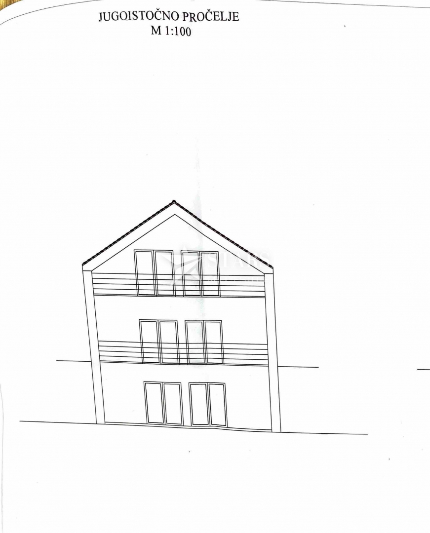 Karlovac - Zemljišče s projektom in gradbenim dovoljenjem