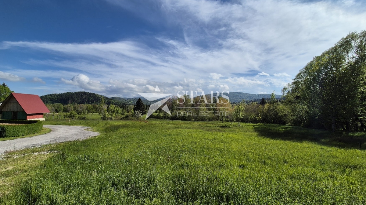 Gorski Kotar, Kupjak – Veliko zazidljivo zemljišče 3.387 m²
