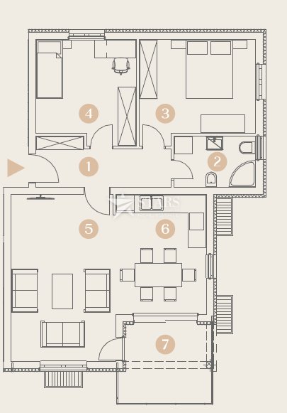Viškovo – Saršoni, 2 sobi + dnevna soba, Novogradnja