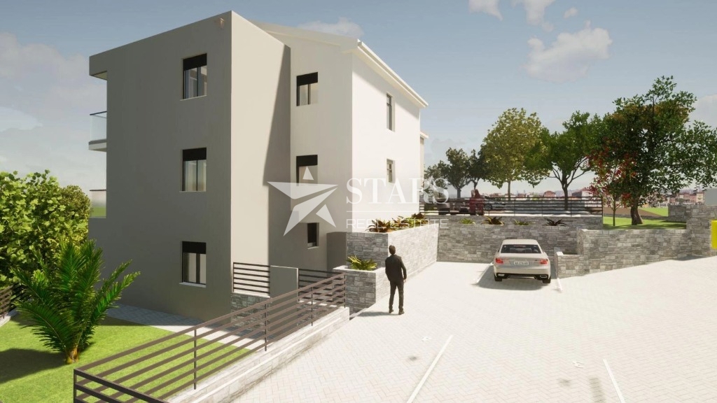 Krk, Omišalj — Novogradnja s pogledom na morje