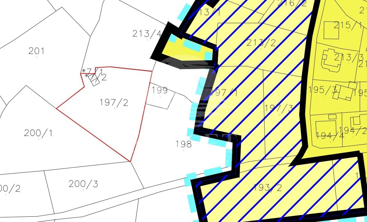 KMEČIJSKO ZEMLJIŠČE NA ROBU ZAZIDLJIVEGA OBMOČJA – 20 € NA M2