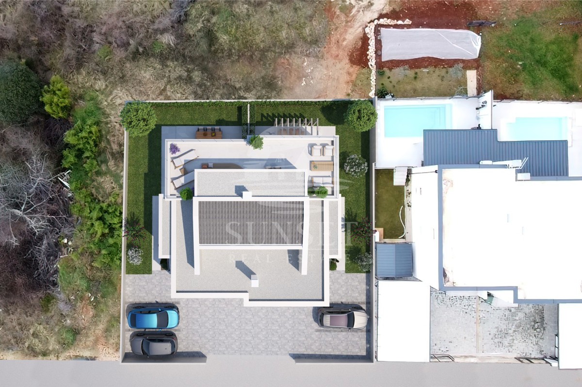LUKSUZEN APARTMA NA 1. NADSTROPJU V OKOLICI UMAGA, 300 M OD MORA