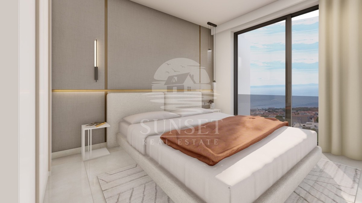 MAKARSKA - DVOSEBNO STANOVANJE Z BALKONOM/LOŽO NA PRIVLAČNI LOKACIJI