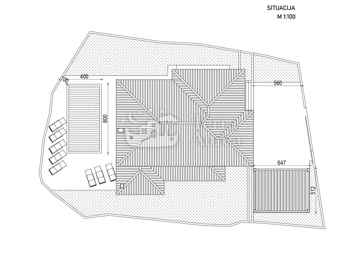 Hiša Soline, 200m2