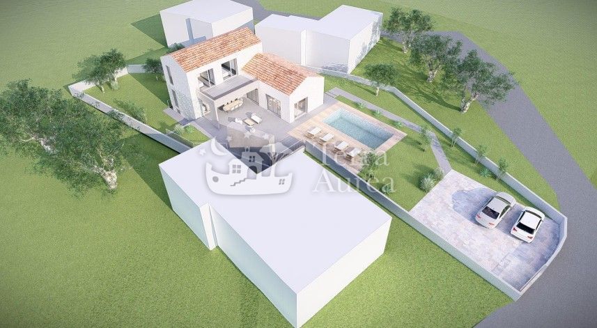 Gradbena zemljišča Vrbnik, 900m2