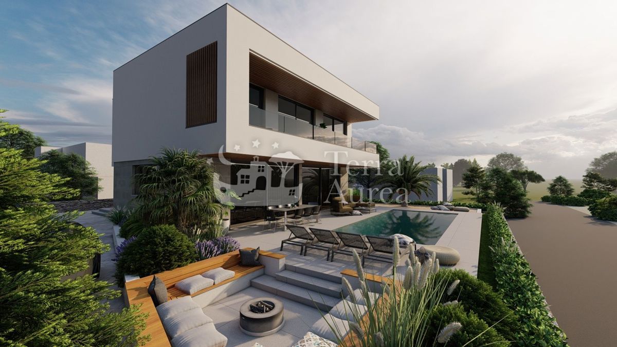 Gradbena zemljišča Malinska, Malinska-Dubašnica, 575m2