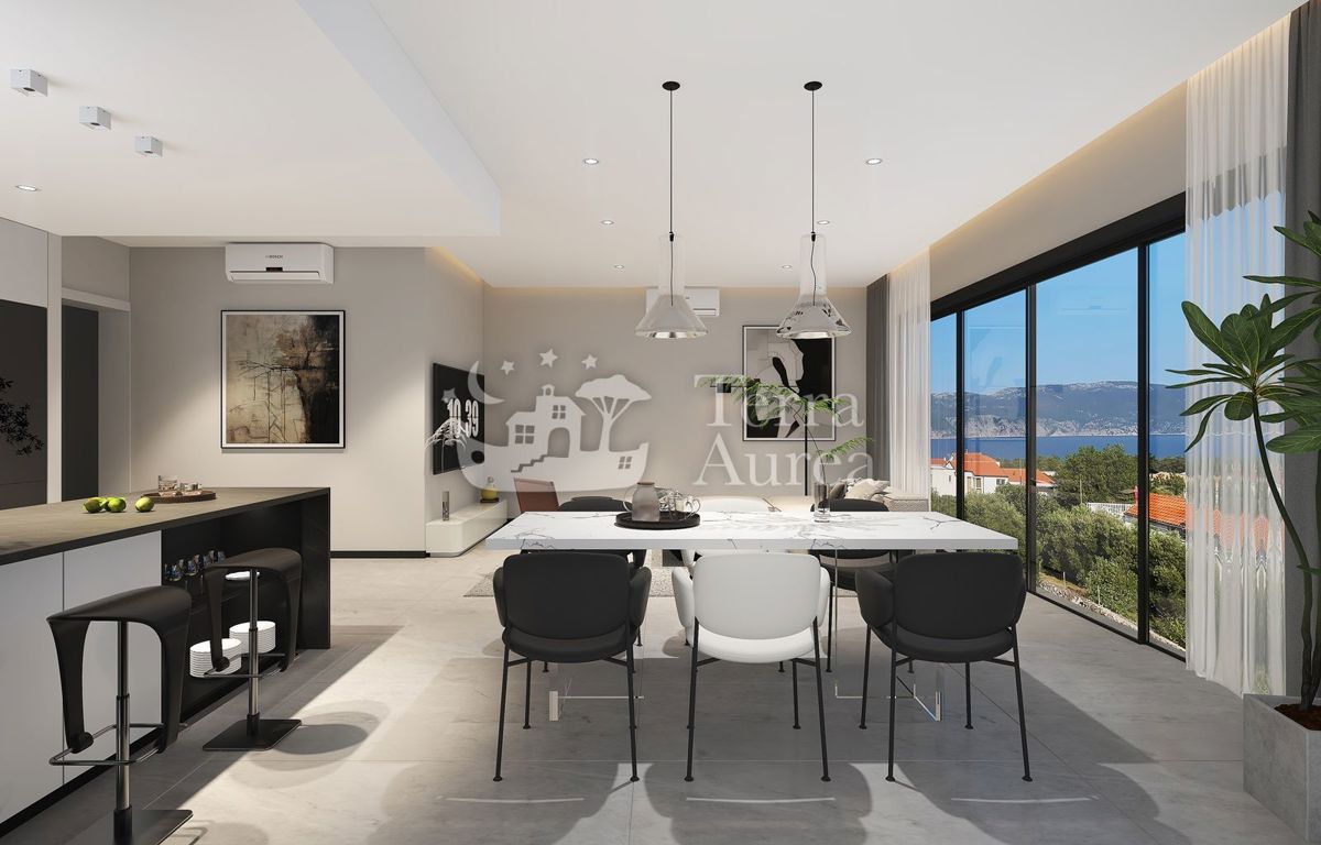 Vila Brzac, Krk, 136m2