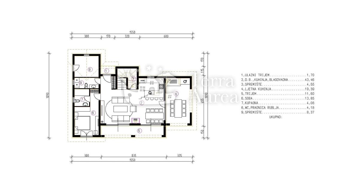 Kuća, 550m2