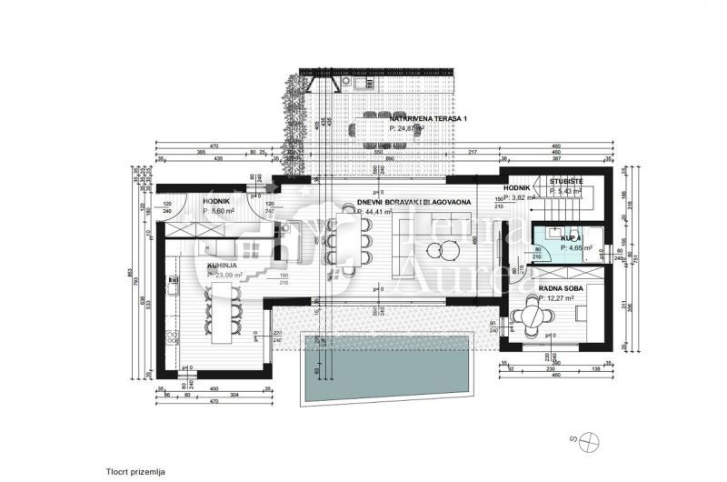 Gradbena zemljišča Vrbnik, 484m2