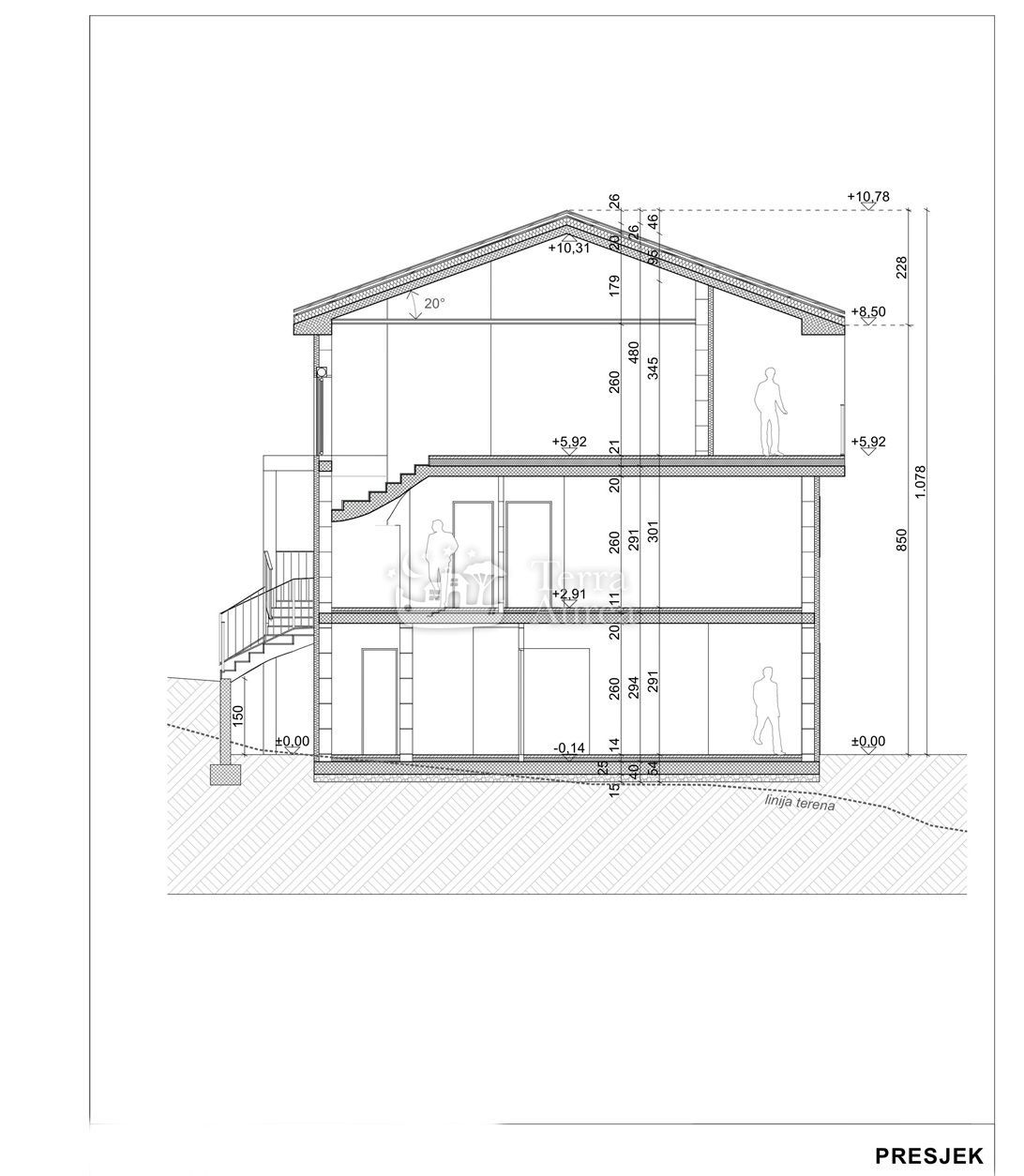 Apartma Soline, Dobrinj, 98,59m2