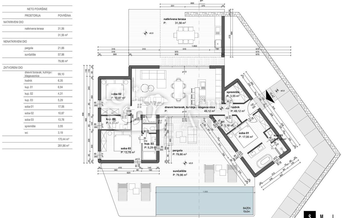 Vila Kremenići, Malinska-Dubašnica, 110m2