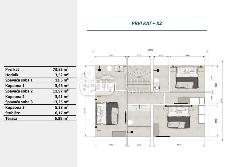 Hiša Malinska, Malinska-Dubašnica, 130m2