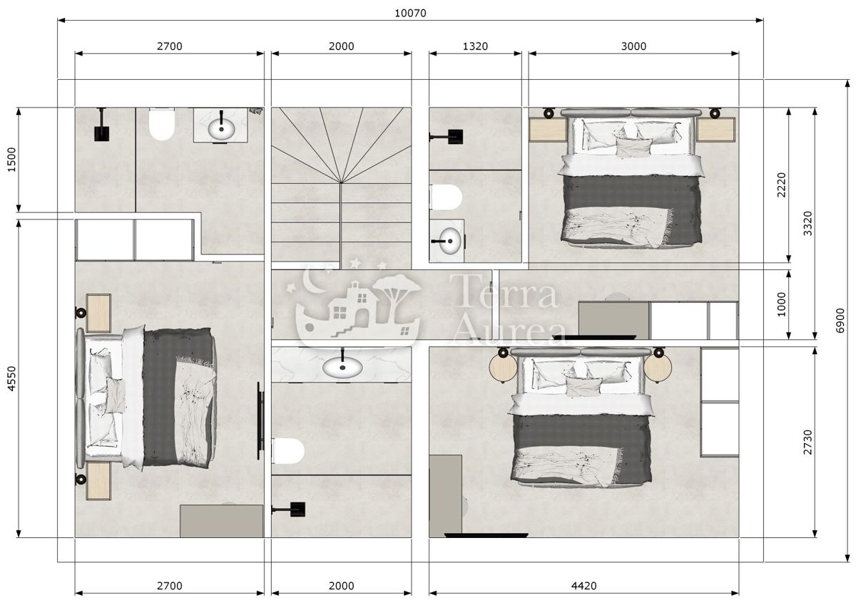 Hiša Malinska, Malinska-Dubašnica, 130m2