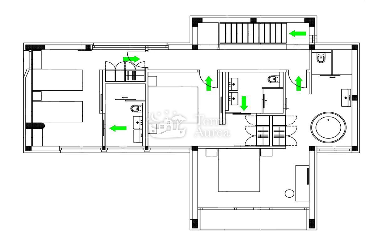 Vila Vrh, Krk, Salatić 82, 223m2