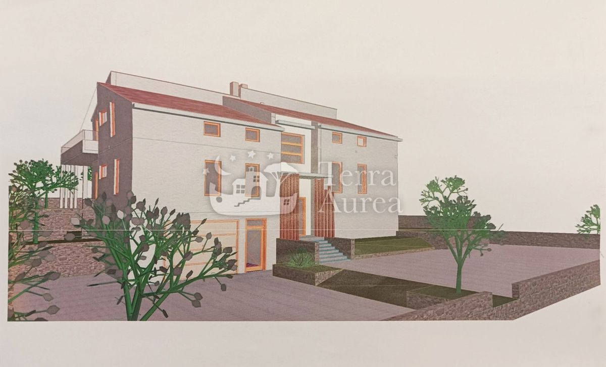 Gradbena zemljišča Linardići, Krk, 870m2
