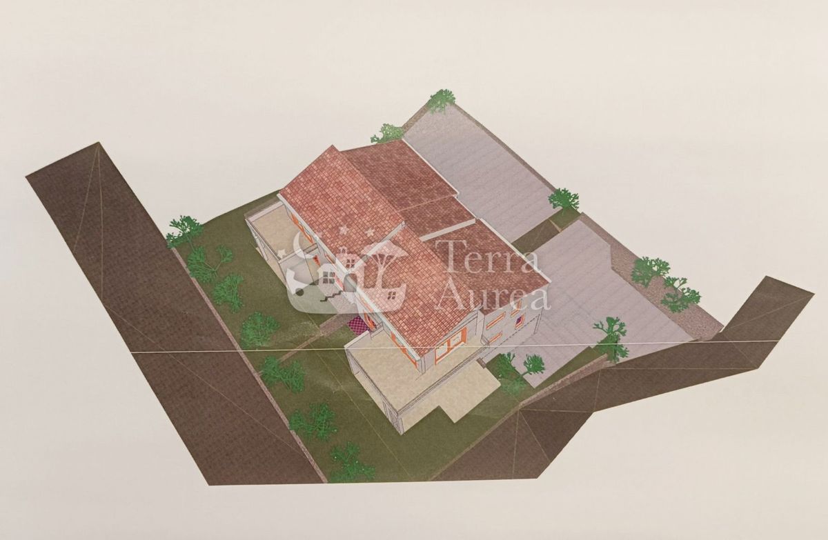 Gradbena zemljišča Linardići, Krk, 870m2