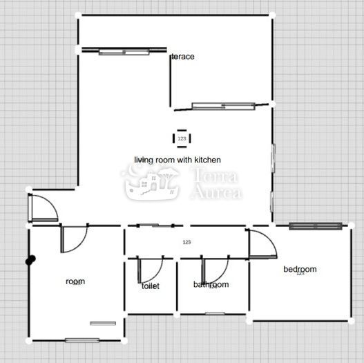 Apartma Baška, 69,90m2