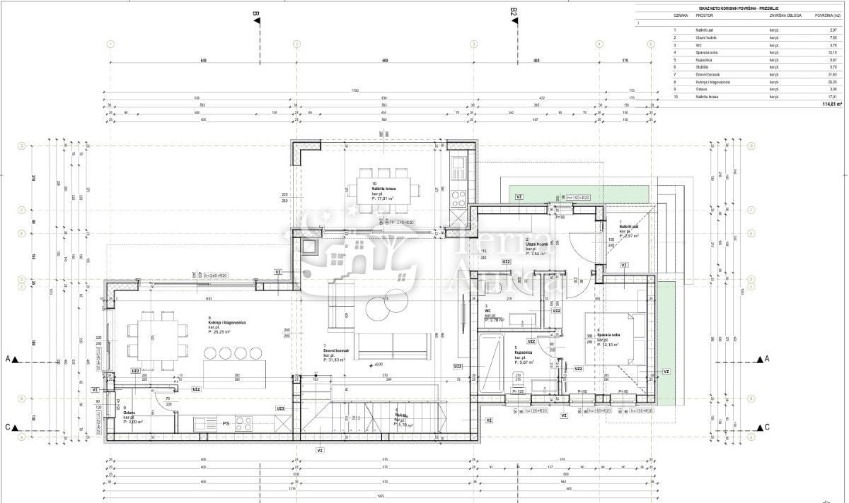 Gradbena zemljišča Krk, 575m2