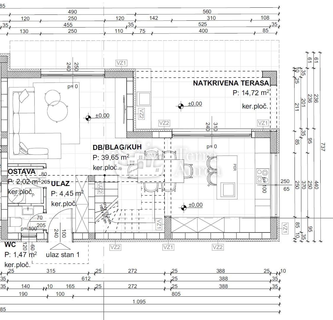 Hiša Malinska, Malinska-Dubašnica, 130m2