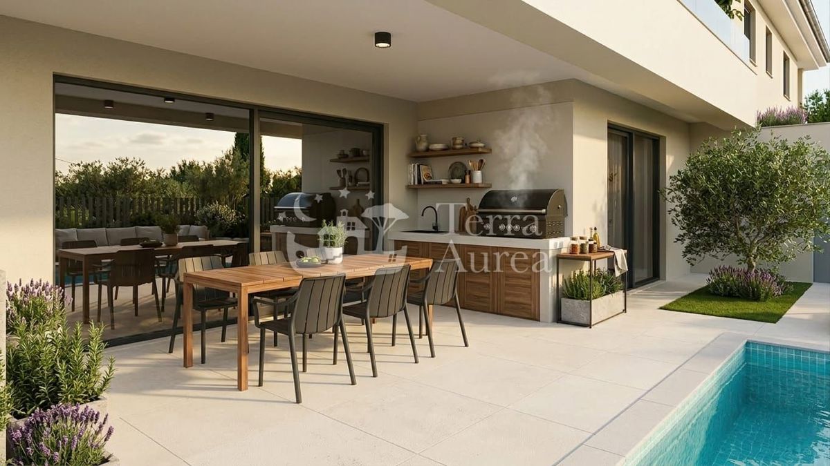 Hiša Malinska, Malinska-Dubašnica, 130m2