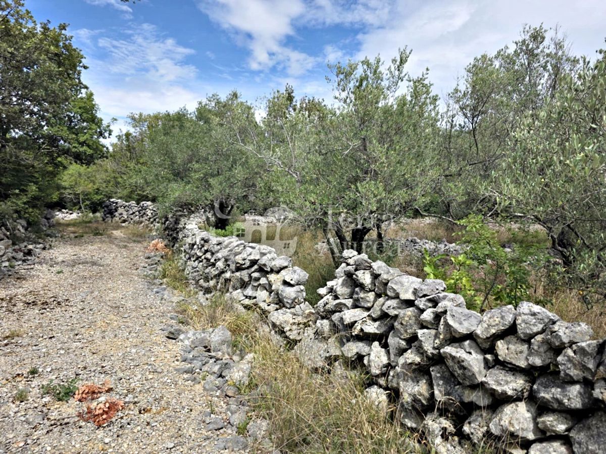 Kmetijsko zemljišče Krk, 1.025m2