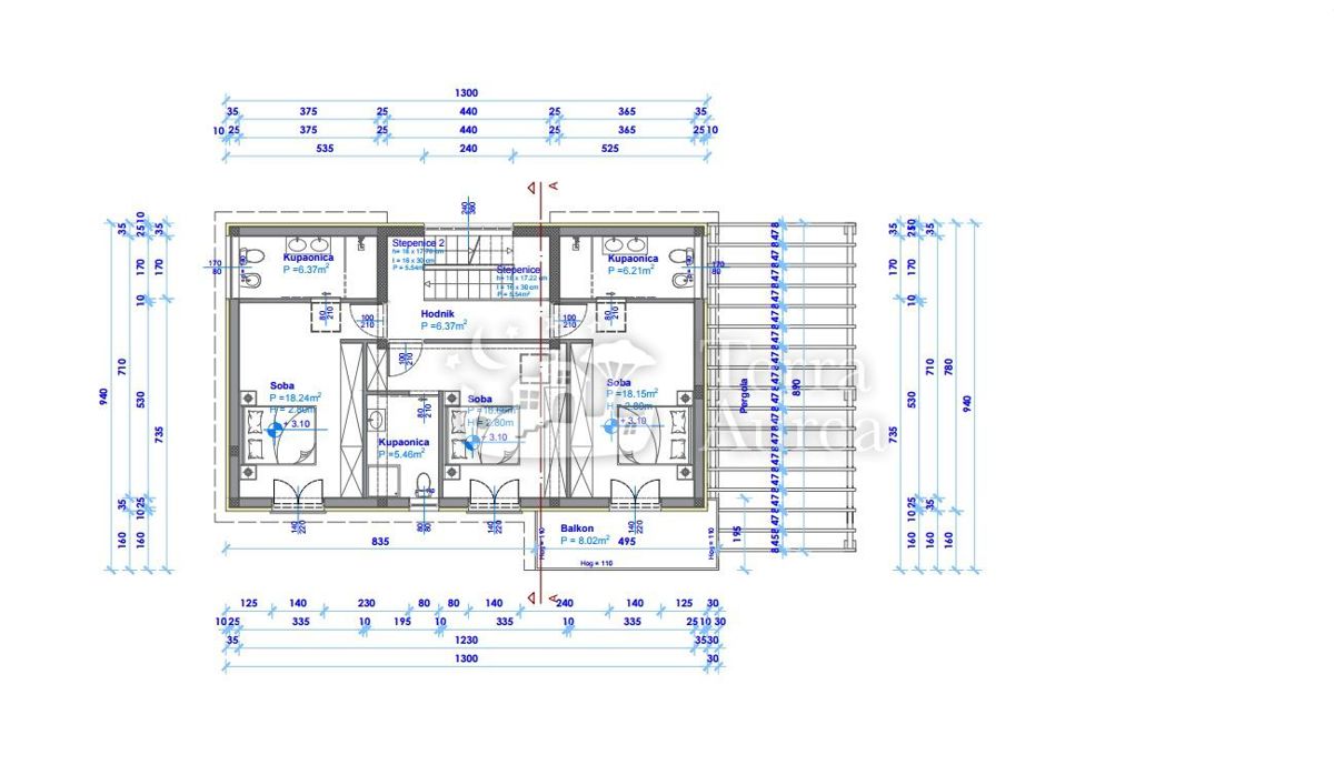 Gradbena zemljišča Krk, 510m2