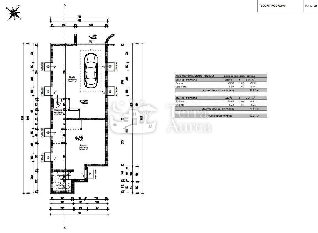 Apartma Malinska, Malinska-Dubašnica, 135m2