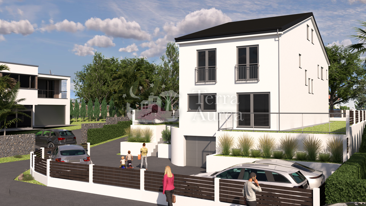 Apartma Malinska, Malinska-Dubašnica, 135m2
